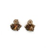 Boucles d'oreilles feuille