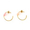 Boucles d'oreilles anneau 