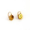 boucles d'oreille ancienne lune et etoile