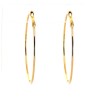 Boucles d'oreille créole en diamants