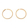 Boucles d'oreille créole en diamants