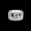 Bague en or blanc diamant 2,4 carats