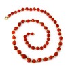 Collier perles corail