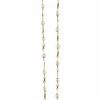 Collier en perles en or volutes en 8