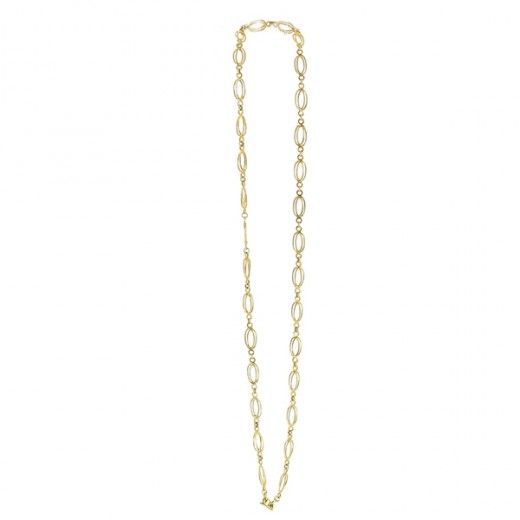 Collier en or volutes