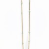 Collier perles en or