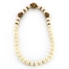 Collier de perles et perles en or