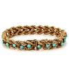 Bracelet avec turquoises