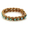 Bracelet avec turquoises