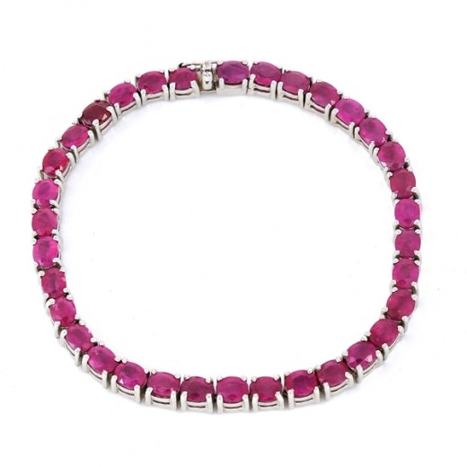 Bracelet ligne rubis