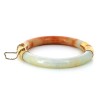 Bracelet en agate et or