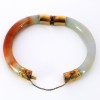 Bracelet en agate et or