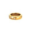 Bague diamants en or jaune