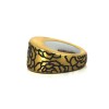 Bague Bernardaud Gardenia or noir