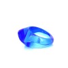 Bague Baccarat en cristal bleu