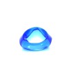 Bague Baccarat en cristal bleu