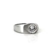 Bague or blanc