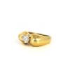 Bague diamants en or jaune