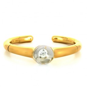 Bracelet Mauboussin Transparence en or 18k et diamant
