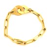 Bracelet Dinh Van Menottes R15 en or jaune 