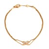 Bracelet Chaumet Jeux de Liens en or 18k et diamants