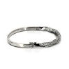 Bracelet rigide torsade