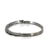 Bracelet rigide torsade