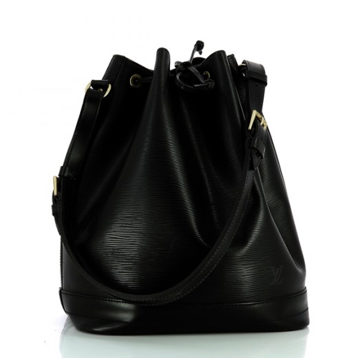 Sac Louis Vuitton Noé GM en cuir épi noir