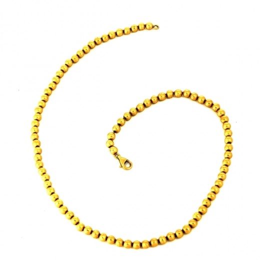 Collier de perles en or