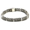 Bracelet Caviar en argent