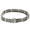 Bracelet Caviar en argent