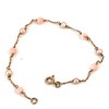 Bracelet avec perles roses