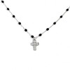 collier croix en diamants