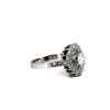 Bague diamants en or blanc 18k