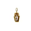 Pendentif lanterne en or jaune