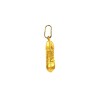 Pendentif chaussure en or jaune