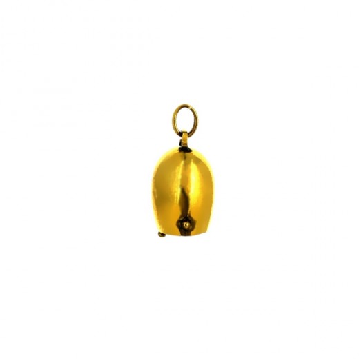 Pendentif clochette en or jaune