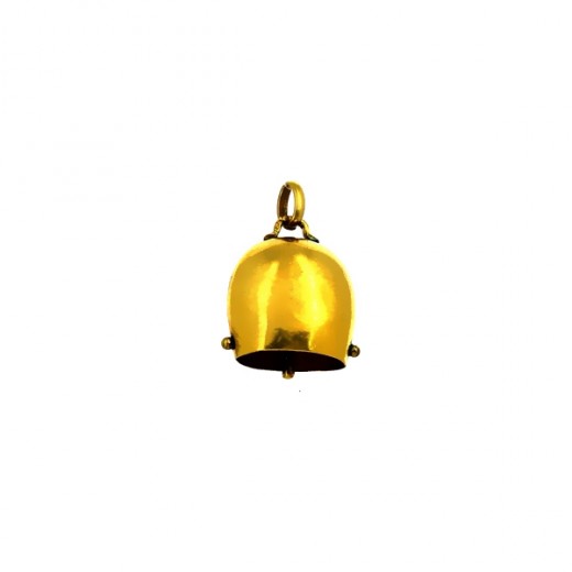 Pendentif clochette en or jaune