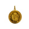 Médaille en or jaune