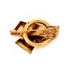 Broche en or jaune diamants et saphirs