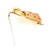 Broche en or jaune diamants et saphirs