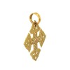 Pendentif religieux diamants en or jaune