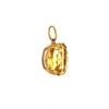 Pendentif citrine en or jaune
