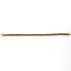 Bracelet ligne rubis et diamants