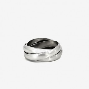 Bague Cartier Trinity en or blanc 18k