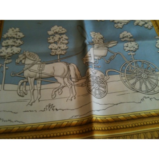 Carré Hermes " Wedgwood "