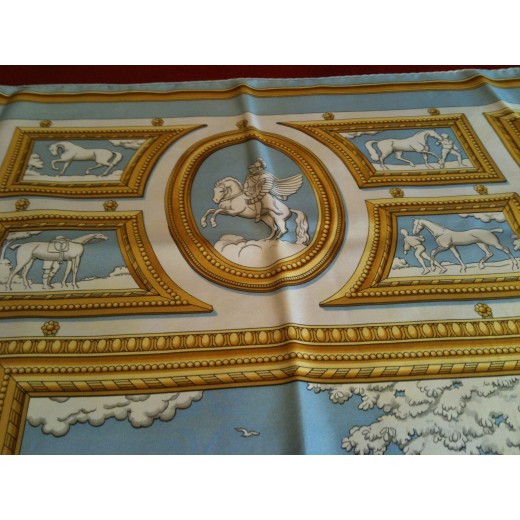 Carré Hermes " Wedgwood "