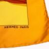 Carré Hermès Charmes des Plages normandes II en soie