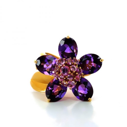 Bague fleur