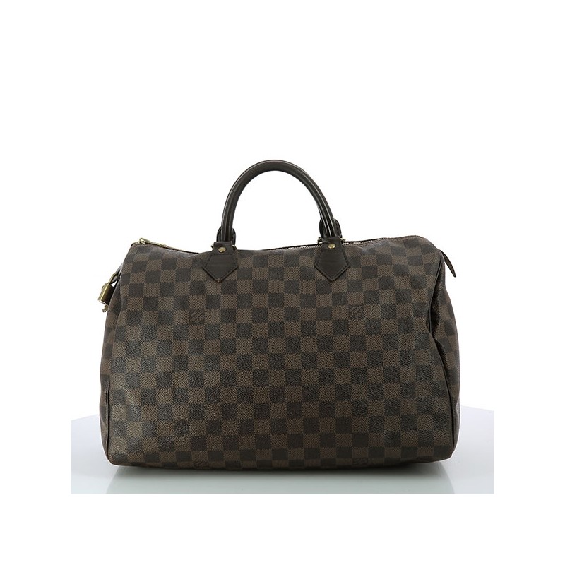 Sac Louis Vuitton Speedy 35 en toile damier